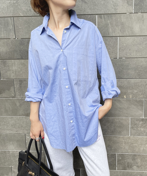 Spick & Span（スピックアンドスパン）の「50コットンオーバーシャツ