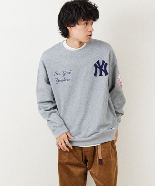 セール】[FANATICS/ファナティクス] 別注 MLB サガラ刺繍 クルーネック