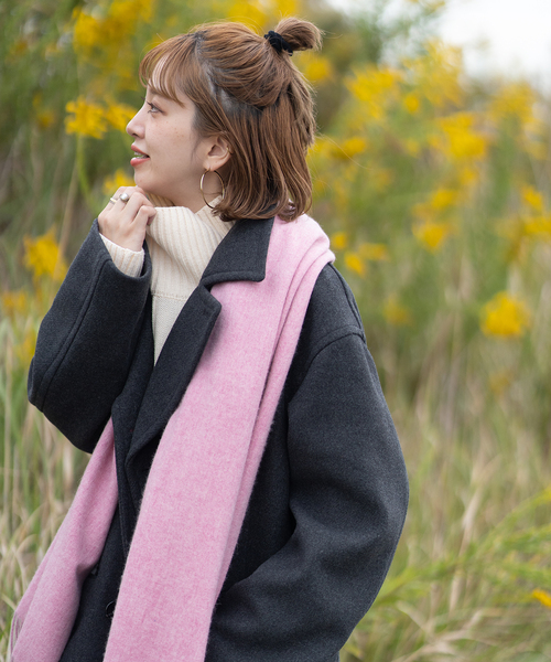 B.C STOCK（ベーセーストック）の「Wブレストテイラーミドルコート