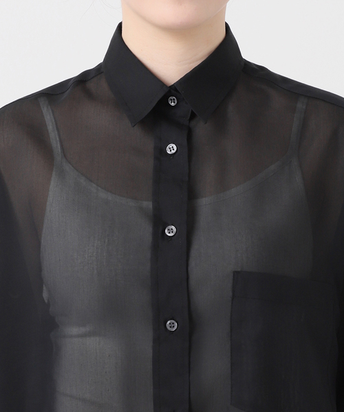 シアーシャツ（シャツ/ブラウス）｜AP STUDIO（エーピーストゥディオ