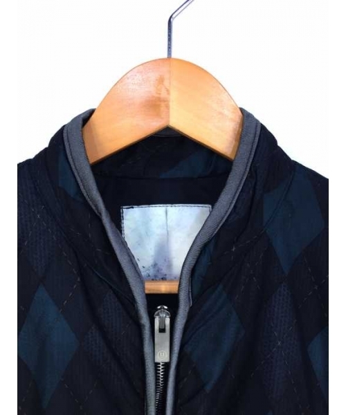 ブランド古着】00AW MELTING POT期 アーガイル柄ナイロンジャケット