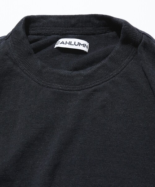 CAHLUMN/カウラム French Linen Reversible Long Sleeve T-Shirt
