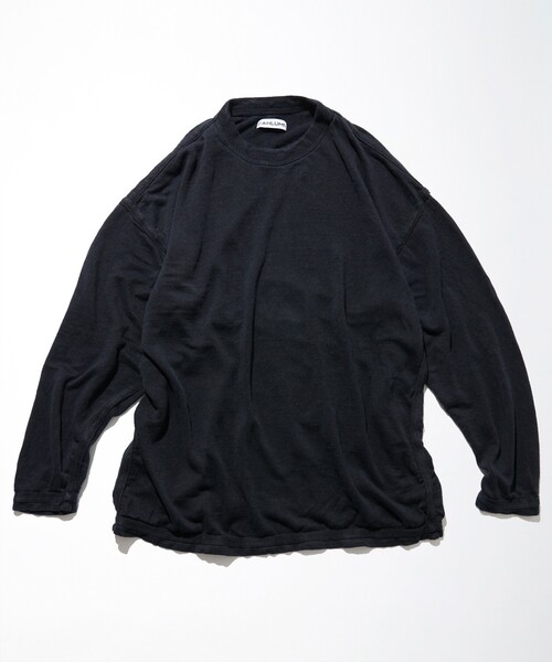 CAHLUMN/カウラム French Linen Reversible Long Sleeve T-Shirt