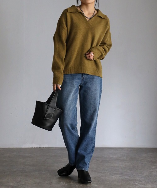 セール】スキッパーニット（ニット/セーター）｜sakishimatokyo