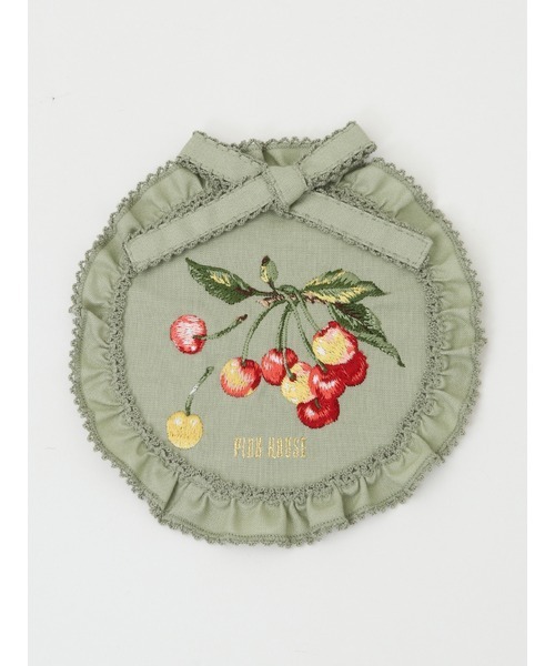 PINK HOUSE（ピンクハウス）の「野ばらとチェリー刺繍ワッペン