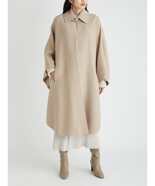 Mila Owen（ミラオーウェン）の「ビッグカラーケープコート（その他