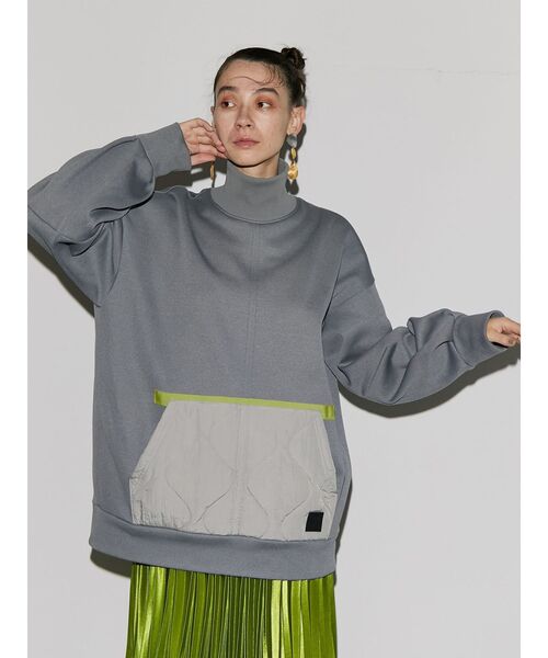 UN3D.（アンスリード）の「キルティングドッキングスウェット