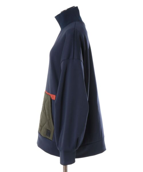 UN3D.（アンスリード）の「キルティングドッキングスウェット