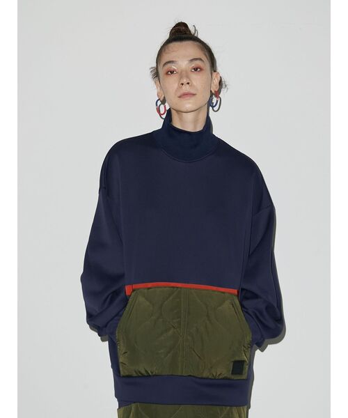 UN3D.（アンスリード）の「キルティングドッキングスウェット