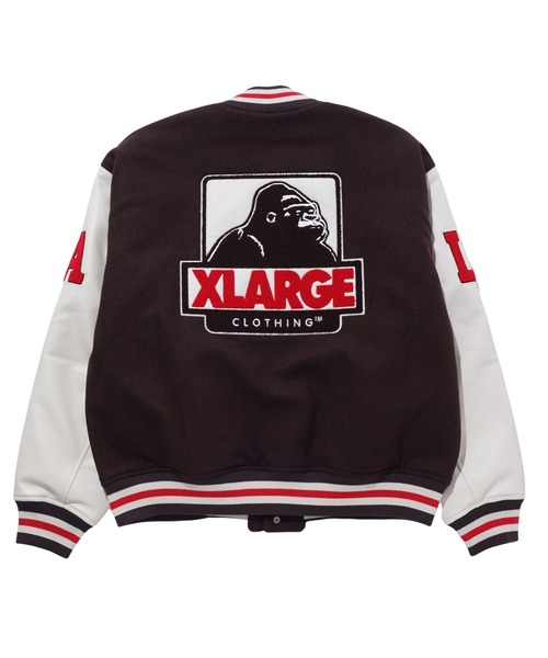 XLARGE（エクストララージ）の「OG LOGO VARSITY JACKET（スタジャン