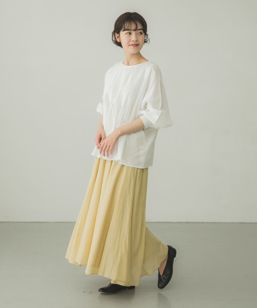 かぐれ（カグレ）の「コットンドルマンピンタックブラウス（シャツ