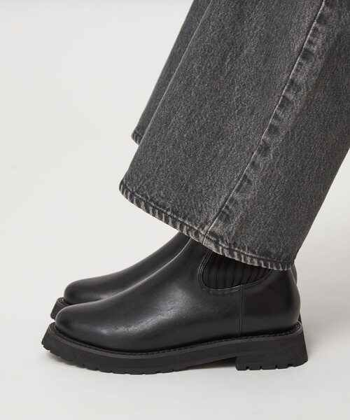 セール】ストレッチ ショートブーツ 撥水（ブーツ）｜green label