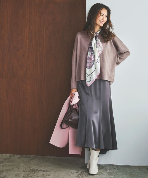 MANTECOリバー ショート コート（ノーカラーコート）｜23区（ニジュウ