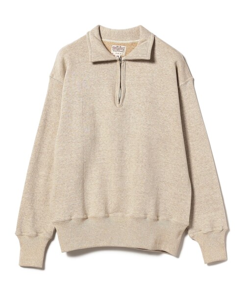 WAREHOUSE & CO. × BEAMS PLUS / 別注 Sweat Half Zip（スウェット