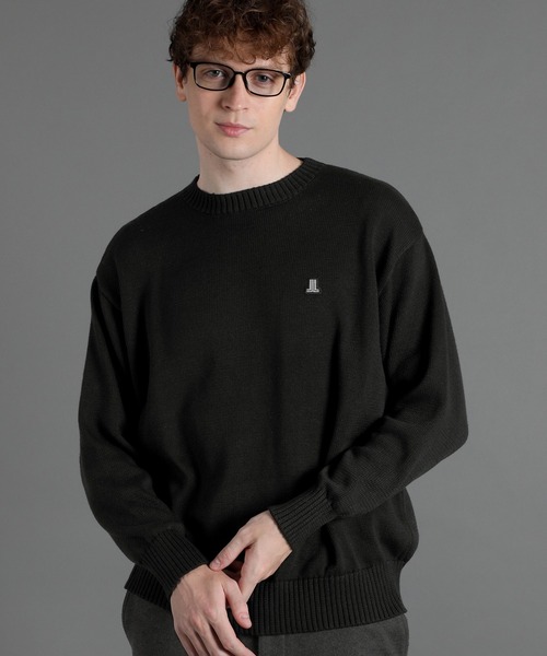 LANVIN en Bleu（ランバンオンブルー）の「ミドルゲージ クルーネック