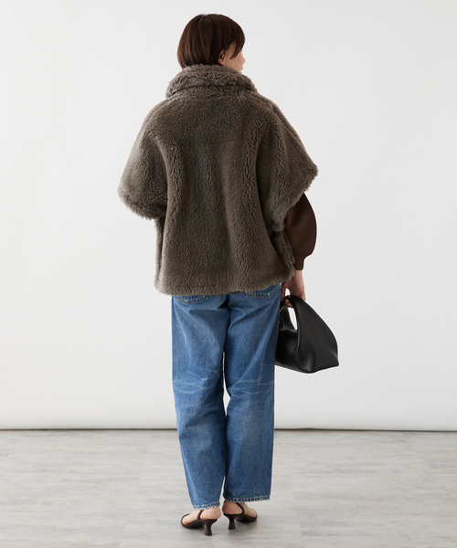 セール】TICCA（ティッカ） Woolファーポンチョ 0243410033（ポンチョ