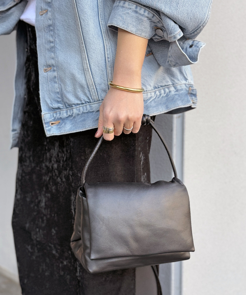 セール】【ST.AGNI/セントアグニ】ソフトピローバッグ（ハンドバッグ