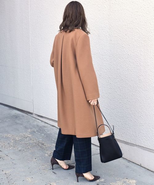 SHIPS（シップス）の「MANTECOノーカラーコート◇（その他アウター