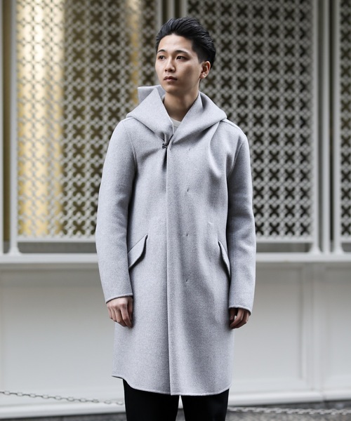 ATTACHMENT（アタッチメント）の「カシミア混ダブルフェイスビーバー