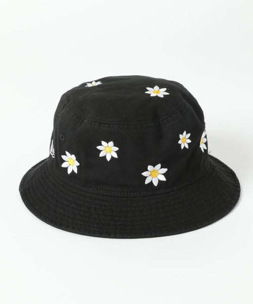 NEW ERA（ニューエラ）の「【NEW ERA】MLBフラワー刺繍バケットハット