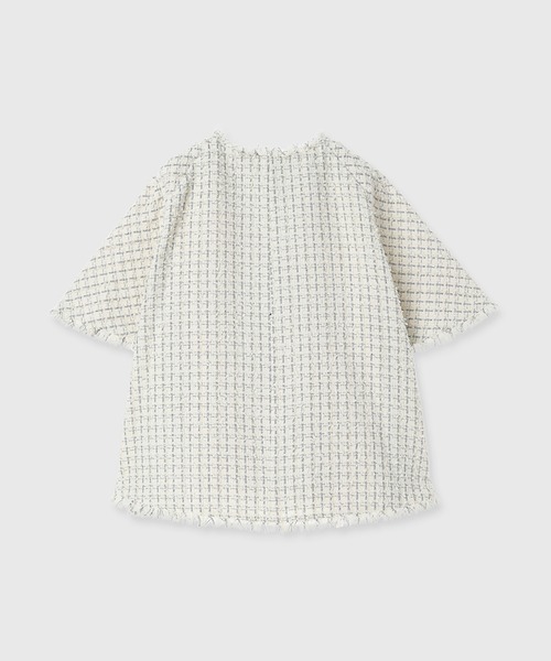 anuans（アニュアンス）の「ツイードケープジャケット（その他アウター