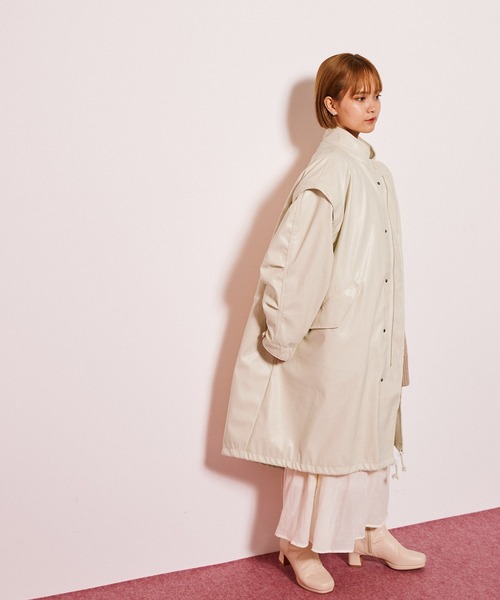 byYOUANCE（バイユアンス）の「ライナー付きマルチWAYモッズコート