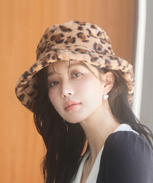 セール】ふわふわフェイクファーバケットハット（ハット）｜SAISON DE