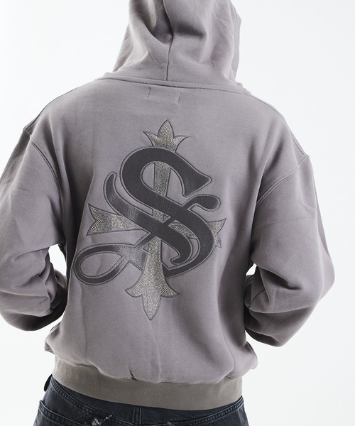 ジップフーディ｜Cross Zip Hoodie V2｜SUPPLIER（パーカー