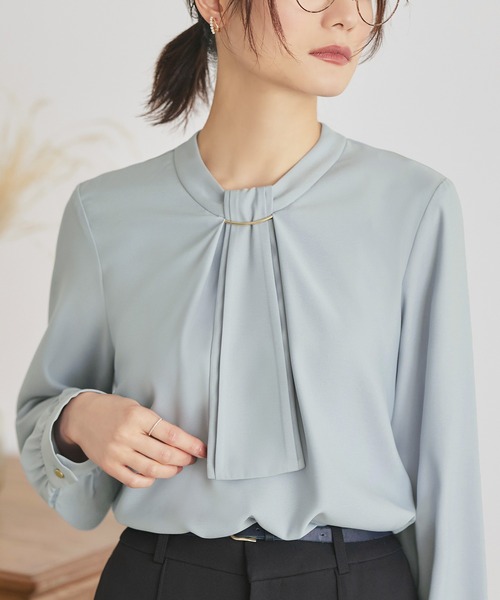 洗える ストレッチ ｜ 選べるデザイン フロントタック ボウタイ