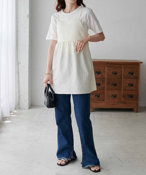 DISCOAT（ディスコート）の「フクレジャガードキャミソール