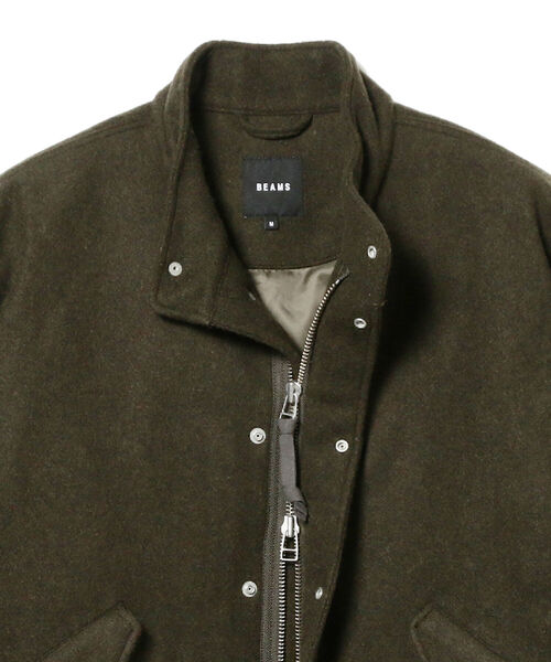 BEAMS（ビームス）の「BEAMS / 中綿 ウール モッズ コート（モッズ