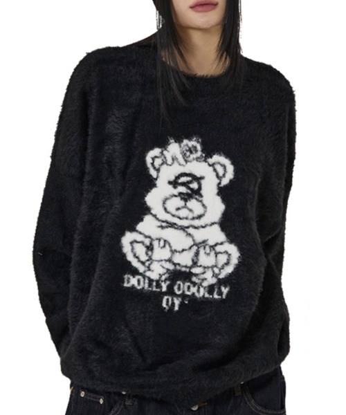 OY/オーワイ』MULTI DOLLY HAIRY KNIT/マルチドリー ヘアリーニット OY