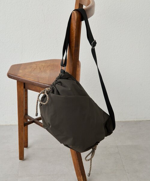 セール】《撥水/超軽量300g》ドロストショルダーバッグ（ショルダー