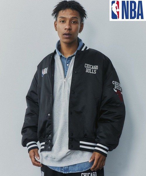 NBA（エヌビーエー）の「【NBA】刺繍ウォームアップジャケット
