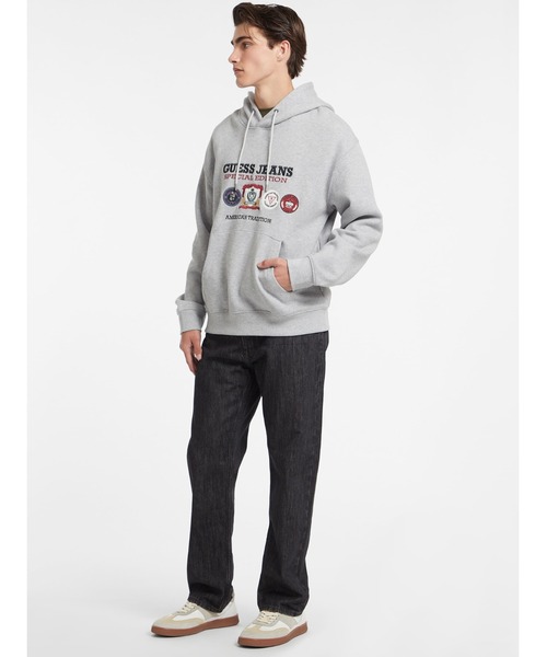 GUESS JEANS Hood Reg Spec Edition Sweat パーカー | GUESS(ゲス