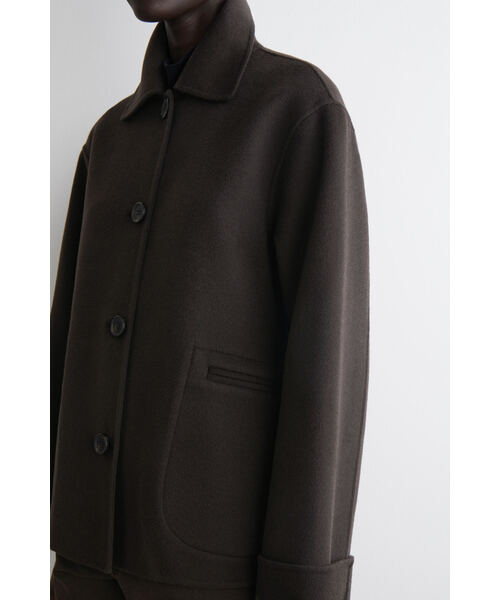 ダブルフェイスウールジャケット（その他アウター）｜COS（コス）の