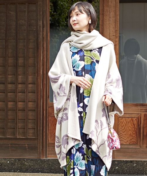 カヤ（カヤ）の「【カヤ】-attakee- 蔦かずら羽織 ビッグシルエット
