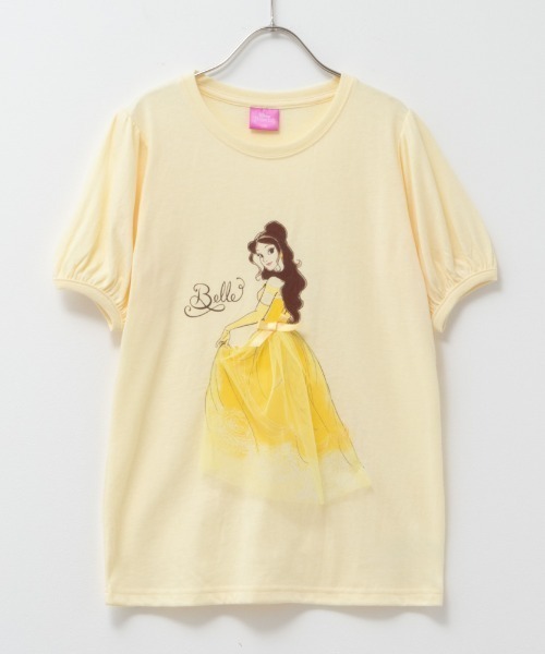 Disney ディズニー 美女と野獣 ベル ニット クロップド丈 古着 USA