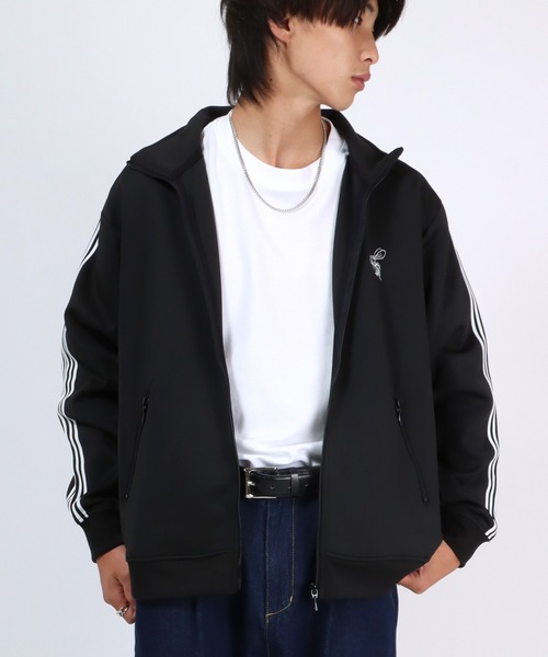 セール】蜂さんワンポイント刺繍トラックジャケット ジャージ/ユニ