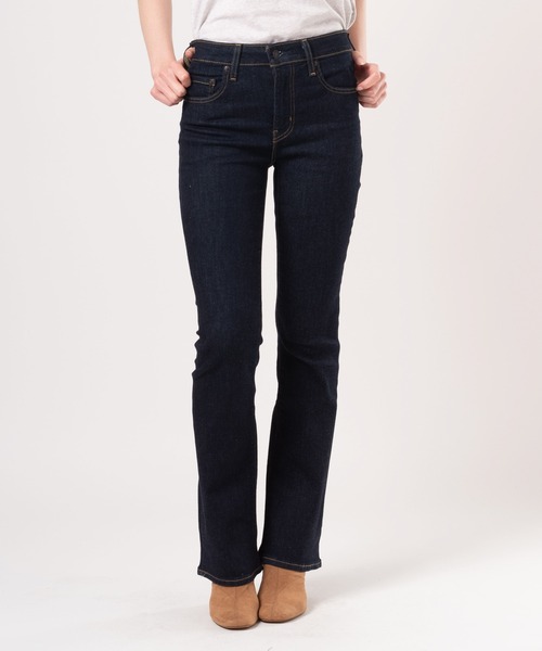 Levi's/リーバイス 725(TM) ハイウエスト ブーツカット ダーク
