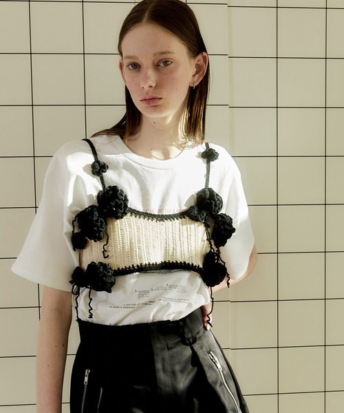 MAISON SPECIAL（メゾンスペシャル）の「Flower Pattern Motif Bustier