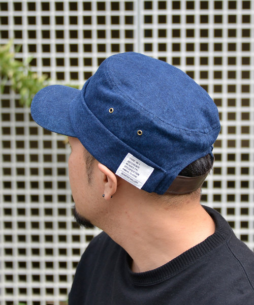 QUARTER GALLERY ベルクロデニムワークCAP（キャップ）｜ANCHOR