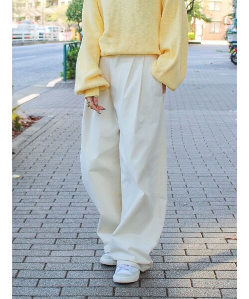 Ungrid（アングリッド）の「コクーンチノパンツ（チノパンツ）」 - WEAR