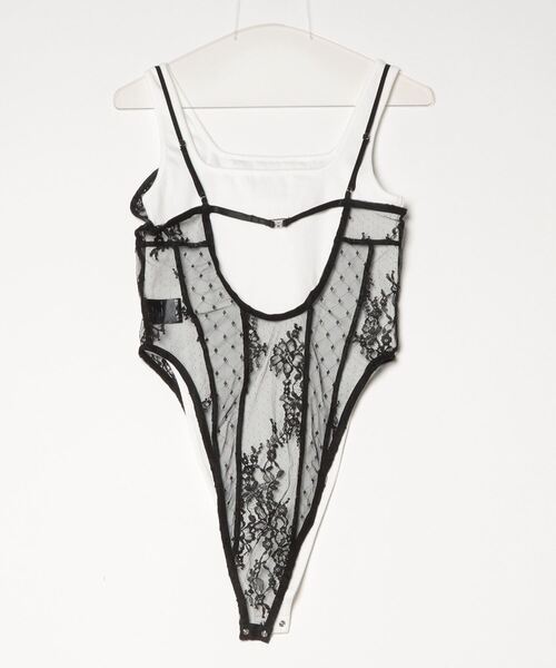 レースキャミボディスーツ / Lace Camisole Bodysuit（その他トップス
