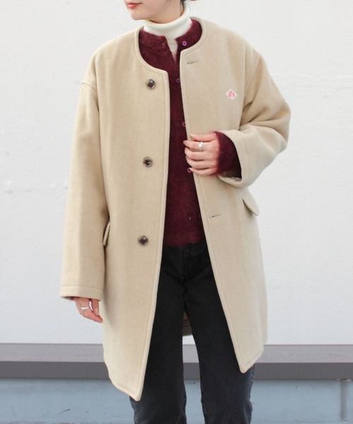 DANTON（ダントン）の「DANTON/ダントン ウールカラーレスコート