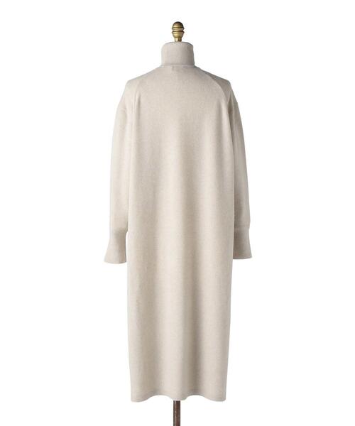 Drawer（ドゥロワー）の「Drawer 12G天竺編みタートルネックニット