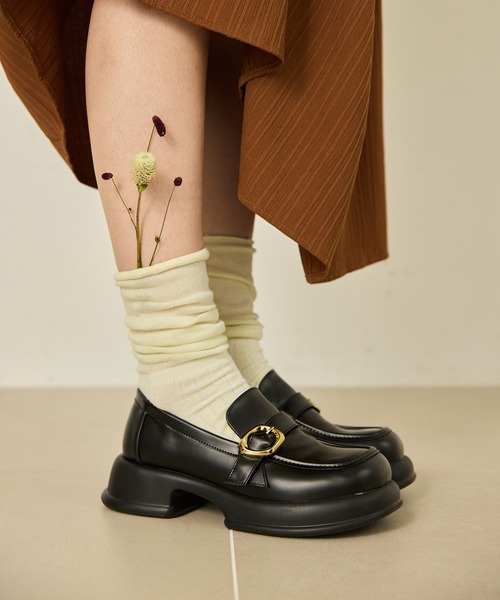 nuance buckle loafer/ニュアンスバックルローファー（ローファー
