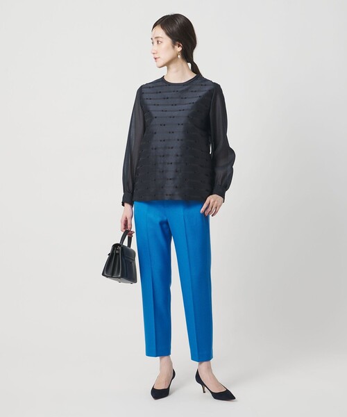 リボン カットジャガード ブラウス（シャツ/ブラウス）｜UNITED ARROWS