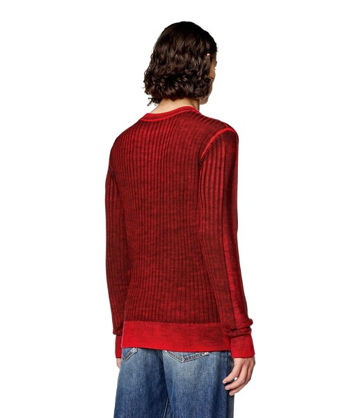 DIESEL（ディーゼル）の「メンズ ニット オールオーバープリント