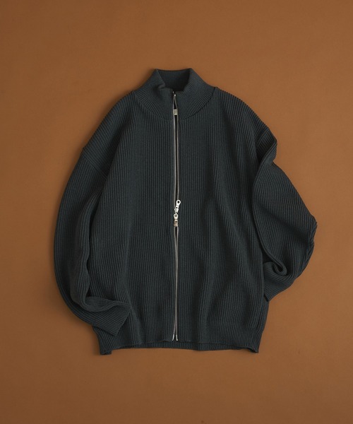 バウンドウールドライバーズニット/ジップカーディガン（ニット